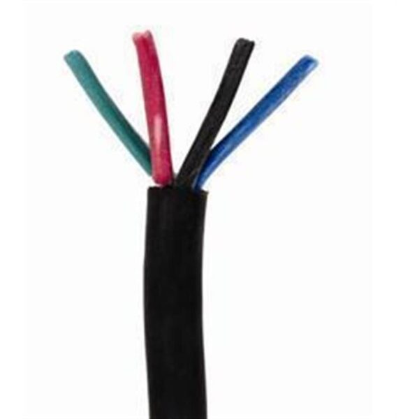 Cable subacuático de 4 hilos calibre 18 para luminarios subacuáticos