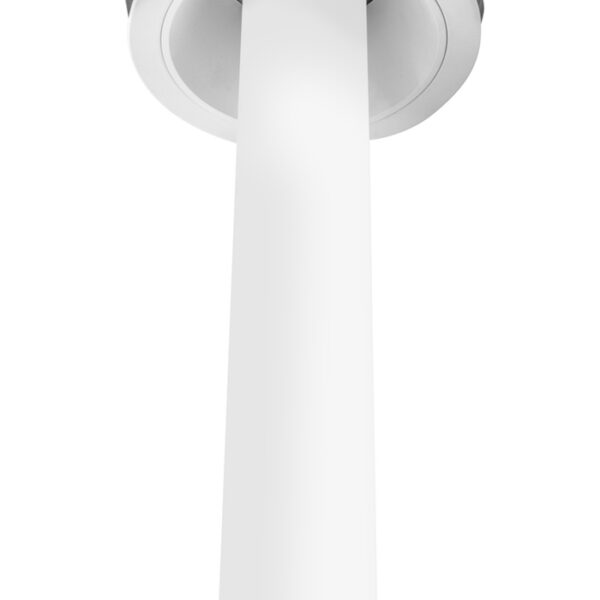 Luminario de techo LED blanco cálido 7 Watts óptica 38°