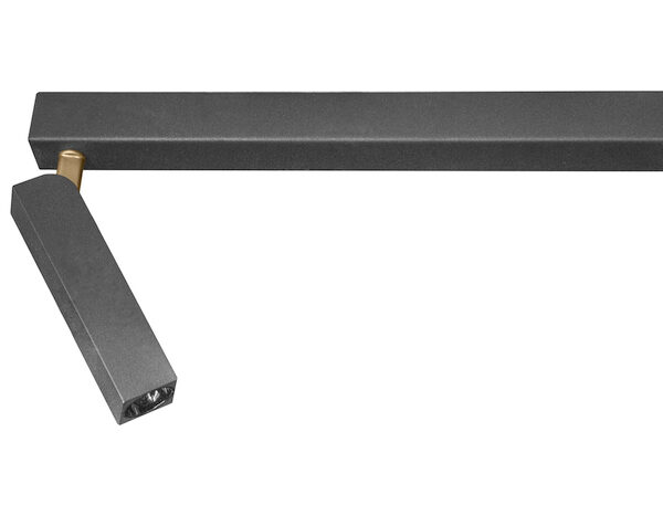 Luminario de techo LED blanco cálido 5 Watts óptica 38° de sobreponer