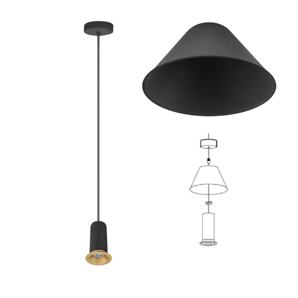 Lampara Colgante de LED Blanco Cálido Linea Europea