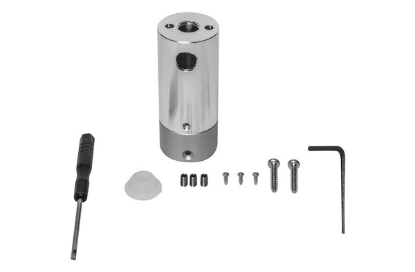 Kit para sobreponer tira de LED tipo NEON aluminio acabado natural