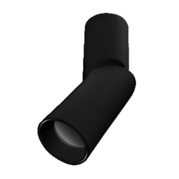Luminario para Luminario tipo dicroica GU10 de ledredondo sobreponer dirigible aluminio negro no incluye Luminario protección IP20