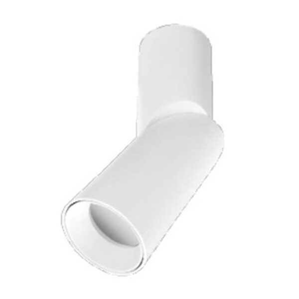 Luminario para Luminario tipo dicroica GU10 de ledredondo sobreponer dirigible aluminio blanco no incluye Luminario protección IP20