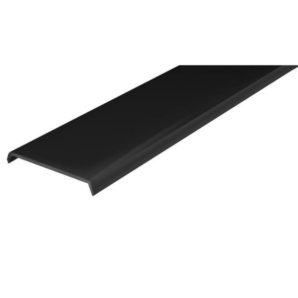 Mica difusa negra traslucida continua para perfil de aluminio ILUPA2403CO y ILUPA2404CO rectangular 10 m