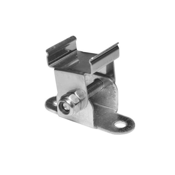 Kit de 2 bases metálicas dirigibles para perfil ILUPA1205 incluye soporte hacia el perfil y tornillo de ajuste