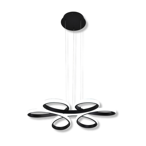 Lampara-LED-colgante-negro