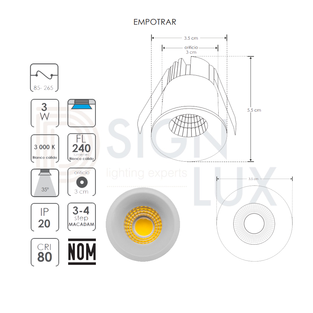 mini-downlight-ILURM17E