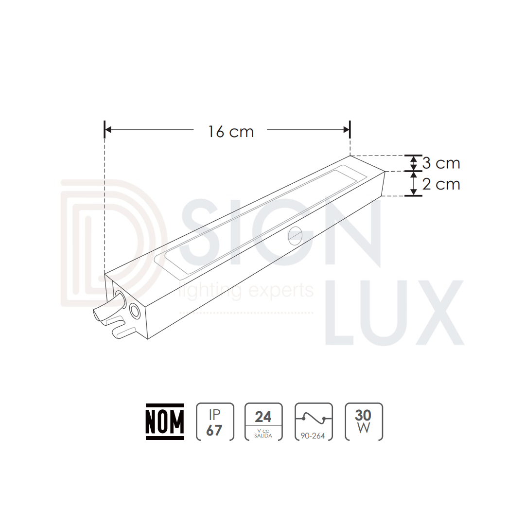 Fuente-de-alimentación-voltaje-constante-uso-exterior-30w-ip67-FP30W24EXT-ilumileds-medidas Fuente-de-alimentación-voltaje-constante-uso-exterior-30w-ip67-FP30W24EXT-ilumileds-medidas