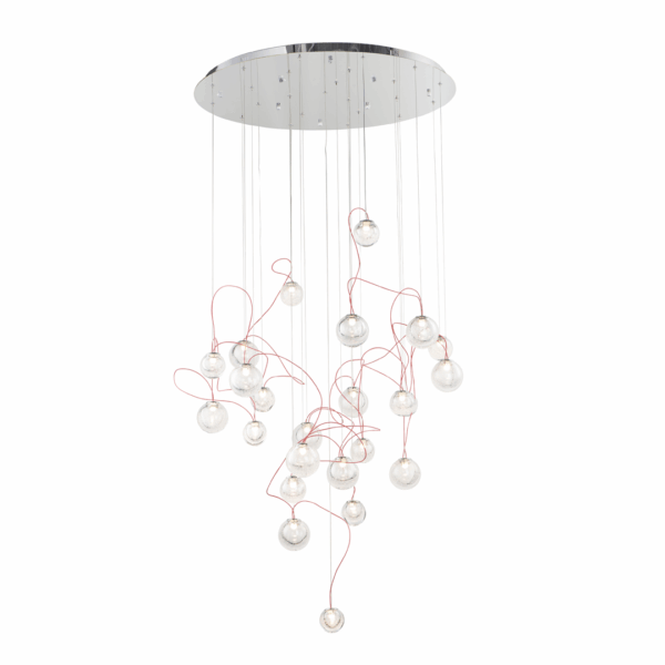 Lámpara colgante LED Bobble de 24 luces-ET2-E20658-91PC-luminario