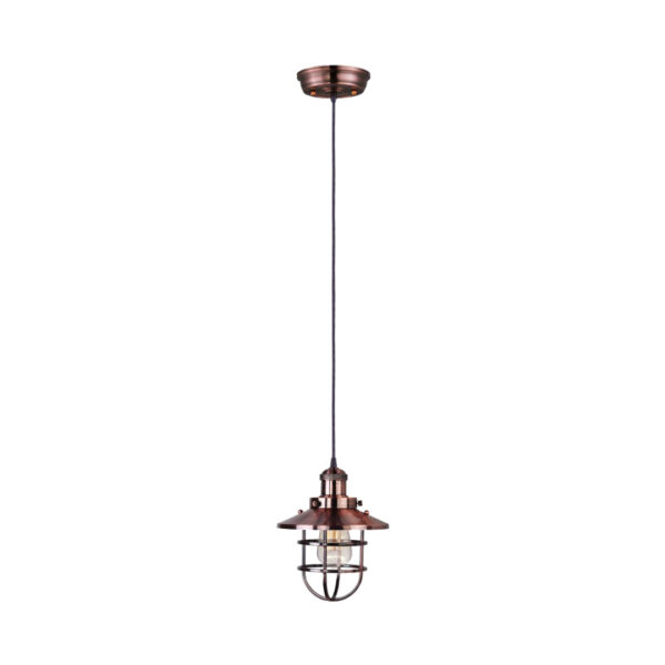 Lámpara-colgante-vintage-estilo-clásico-industrial-Mini Hi-Bay–25030ACPBUI–Maxim-Lighting-Tienda-de-lamparas-Designlux-luminario