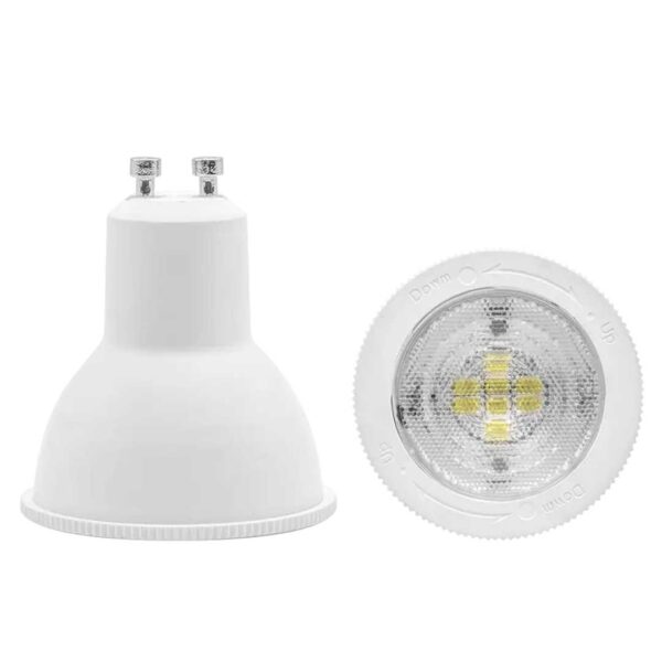 Lampara-(foco)-GU10-calido-y-frio-de-7W-IP20-GU107WWW3860-GU107WW3860-ilumileds-tienda-de-lámparas-designlux-foco