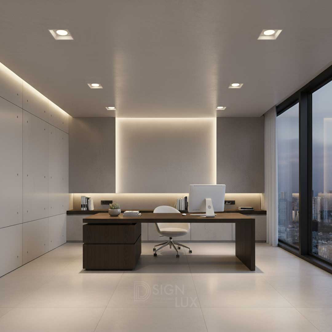 Lámpara-para-empotrar-en-techo-tipo-downlight-para-focos--tipo-dicroicas-FeLing-Yeso-ILUEURTRIM6501W-ilumileds-line-stone-tienda-de-lamparas-difusor-en-escritorio-empresa