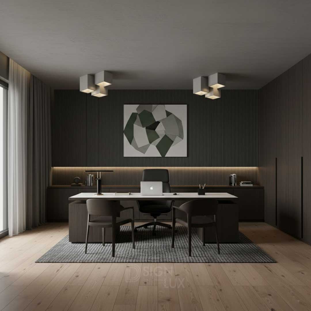 Lámpara-para-sobreponer-en-techo-tipo-downlight-Lajos-ILUEUR6009CG-ilumileds-de-concreto-line-stone-tienda-de-lamparas-designlux-lampara-tipo-difusor-en-oficina-escritorio