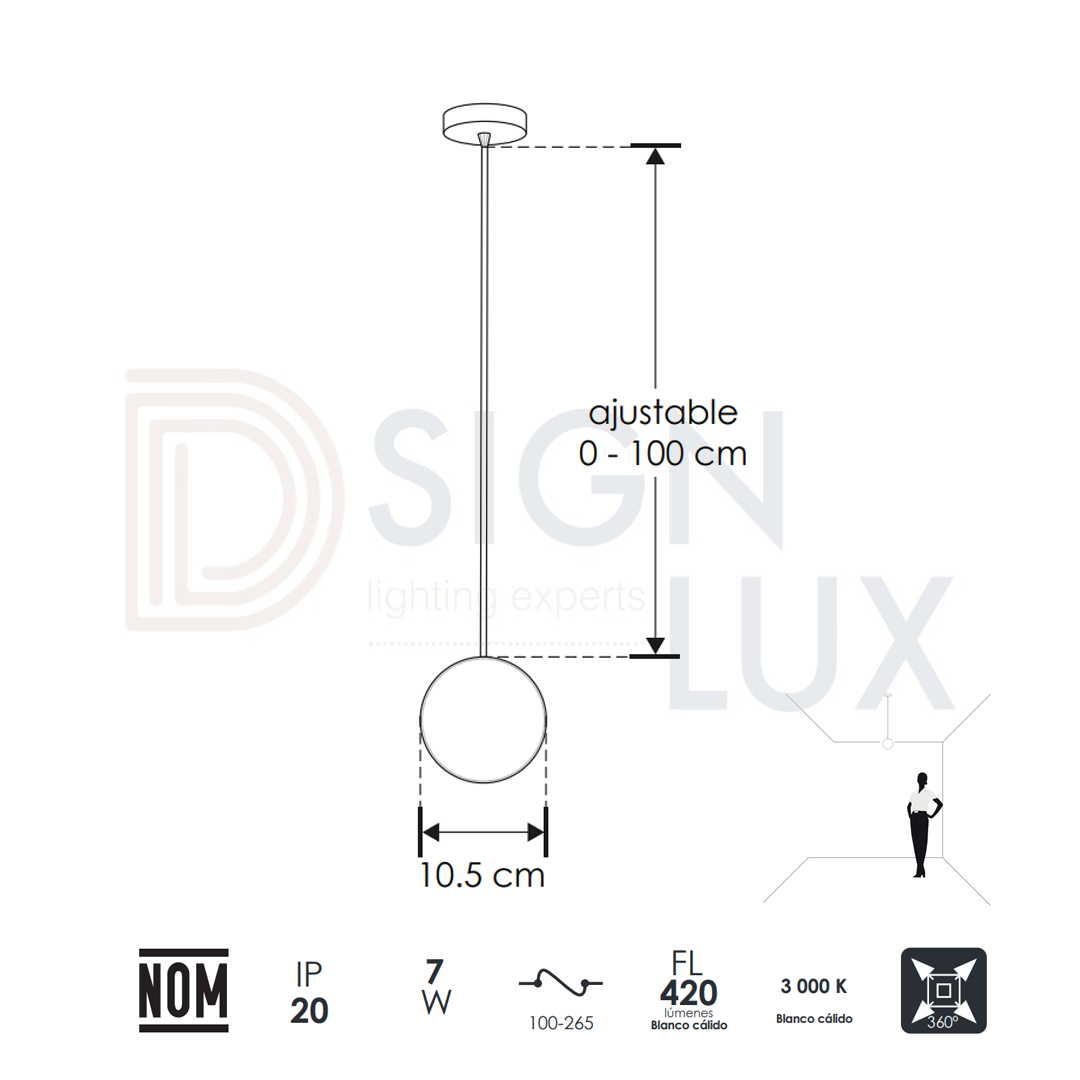 Lampara-suspendida-color-negro-con-blanco-minimalista-moderna-ILUEUR136WWB-luminario-colgante-medida