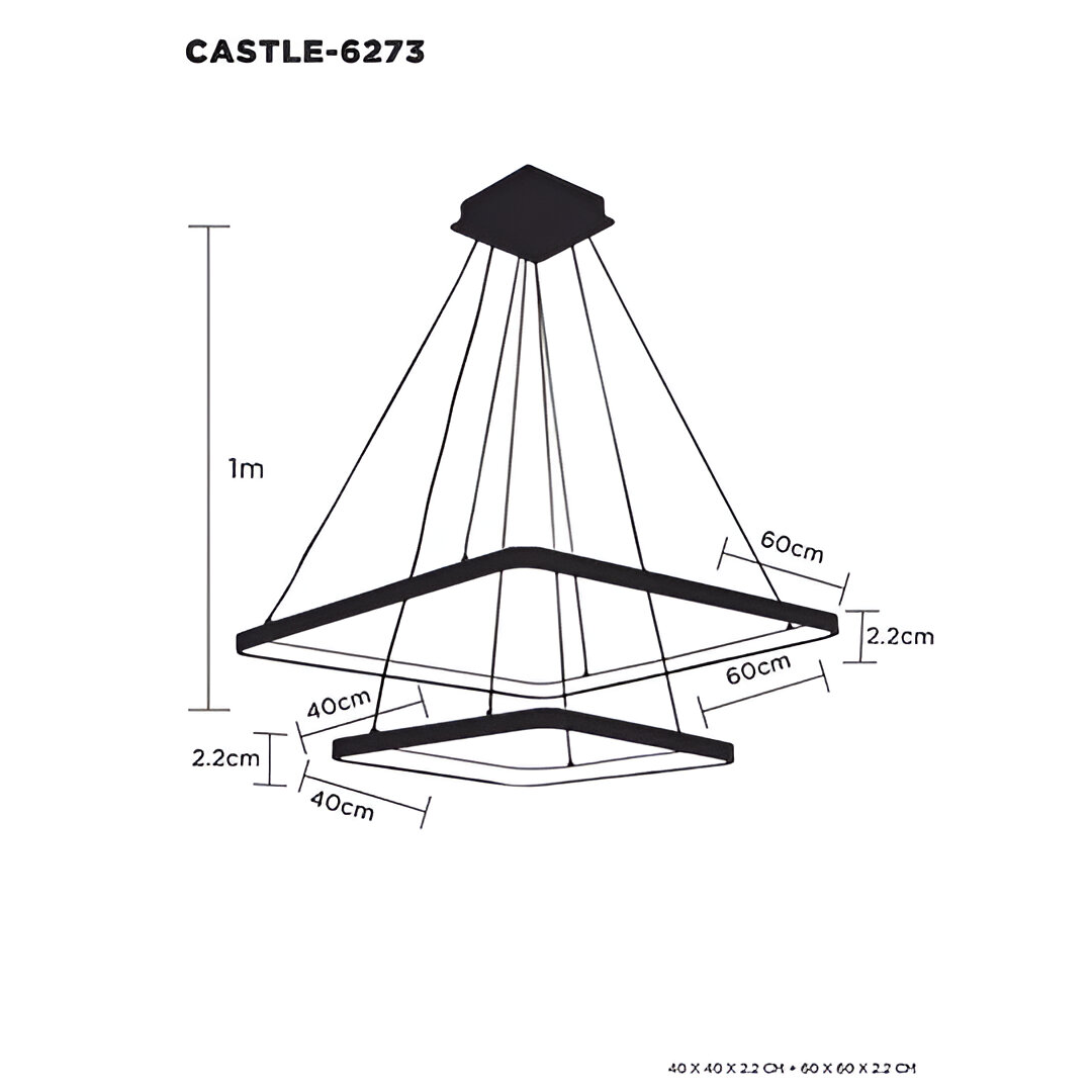 Sin título-1 Lampara Colgante Led Moderno a Control Remoto con Dimer de Intensidad y Temperatura de Color mas 3 Cambios de Luz Altura Regulable 104w - Imagen 4