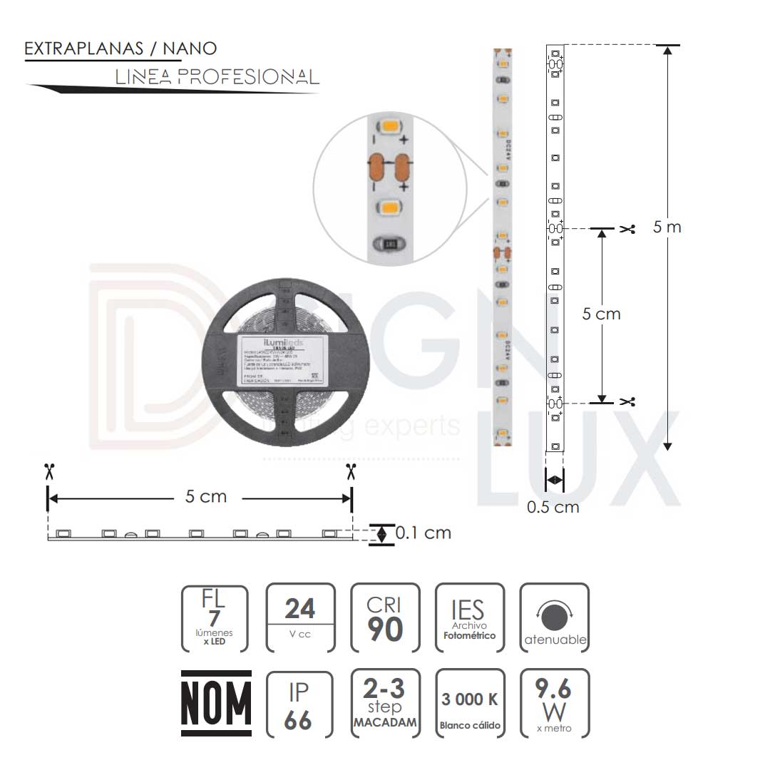 Tira-LED-NANO-atenuable-LA662216WW241205-Ilumileds-tiras-led-tienda-de-lamparas-designlux-medidas Tira-LED-NANO-atenuable-LA662216WW241205-Ilumileds-tiras-led-tienda-de-lamparas-designlux-medidas