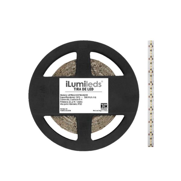 Tira-LED-atenuable-LDPB2216DTW24240-Ilumileds-tienda-de-lamparas-designlux