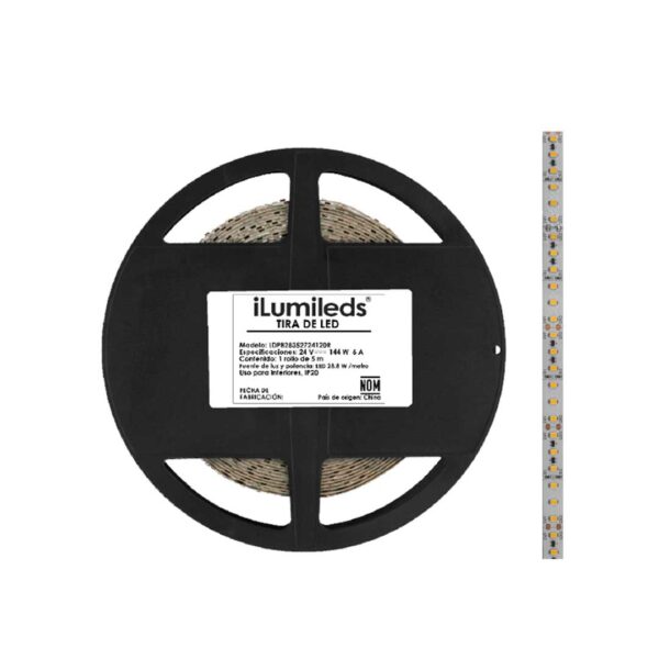 Tira-LED-atenuable-LDPB28352724120R-LDPB2835Z24120R-LDPB2835W24120R-Ilumileds-tiras-led-tienda-de-lamparas-designlux