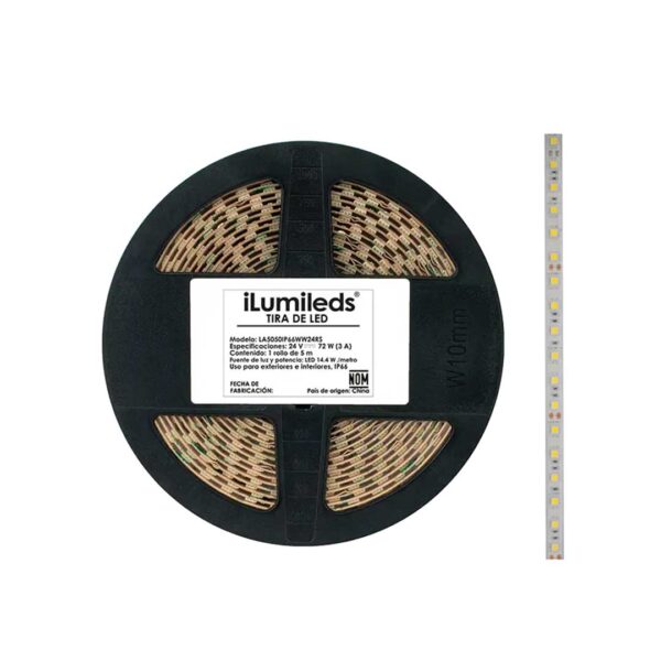 Tira-LED-sumergible-LA5050IP68WW24R-Ilumileds-tiras-led-tienda-de-lamparas-designlux