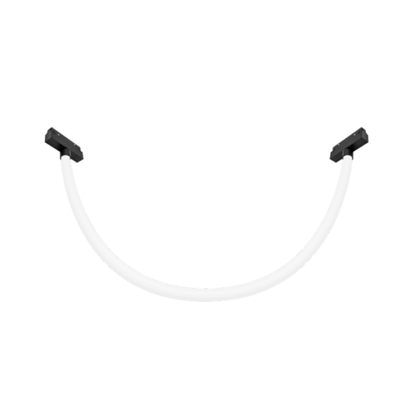 Tira redonda, de LED 2835 de 100 y 200 cm con 240 LEDs por m, blanco cálido, 16 Watts, óptica 360°, encapsulada en silicón, CRI90, 48 V cc, protección IP20, no atenuable-ILUNEONMAG100WWB