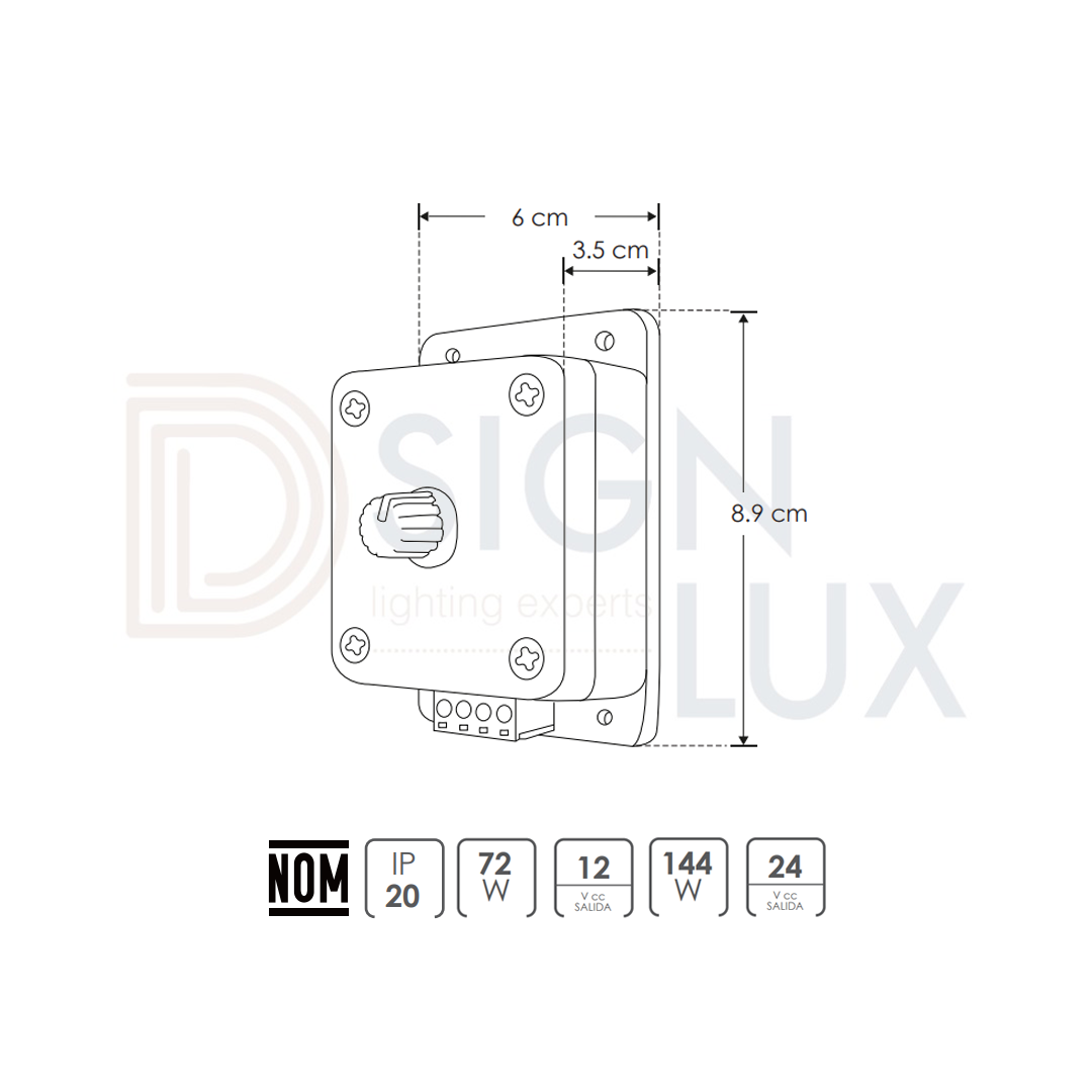 atenuador-controlador-dimmer-para-tira-led-extraplana-WS-K1008-12-ilumileds-medidas atenuador-controlador-dimmer-para-tira-led-extraplana-WS-K1008-12-ilumileds-medidas