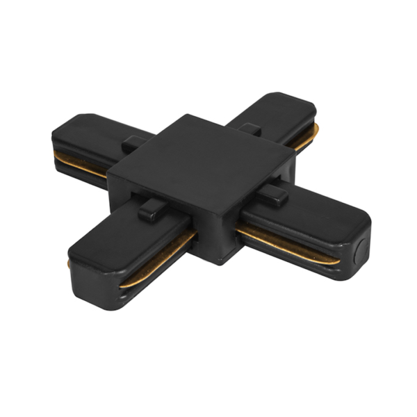 cople-en-forma-de-X-para-riel-electrificado-ILUCOPLEXRIELB-ilumileds-color-negro