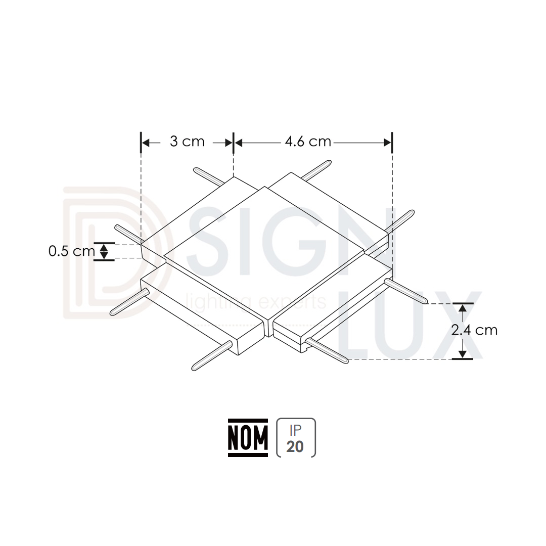 cople-en-forma-de-x-COPMINI30BXH-COPMINI30WXH-ilumileds-medidas cople-en-forma-de-x-COPMINI30BXH-COPMINI30WXH-ilumileds-medidas