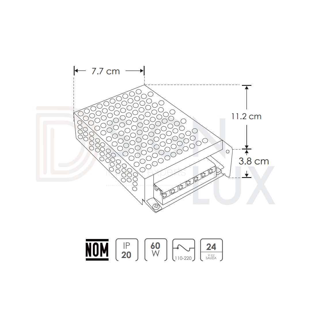 fuente-de-alimentación-para-tiras-led-extrapalana-60W-CP60W-ilumileds-medidas fuente-de-alimentación-para-tiras-led-extrapalana-60W-CP60W-ilumileds-medidas
