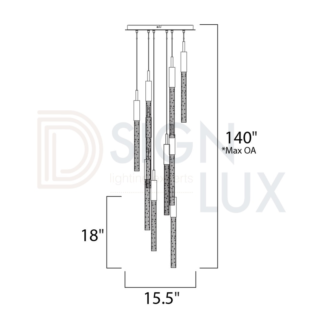 lampara-colgante-con-10-tubos-led-transparentes-Scepter-E32778-91BC-et2-medidas lampara-colgante-con-10-tubos-led-transparentes-Scepter-E32778-91BC-et2-medidas
