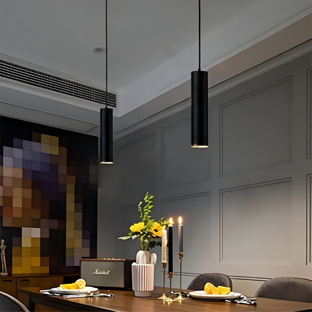 Lámparas colgantes de doble altura de LED | Expertos en Iluminacion