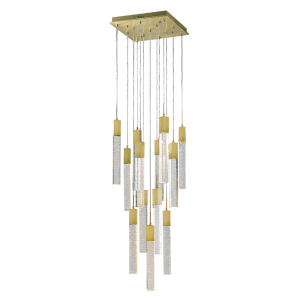 luminario-colgante-led-de-13-luces-color-oro-Soho-Q33213-BG-QUOR-lampara-suspendida-led-de-13-bloques-color-dorado