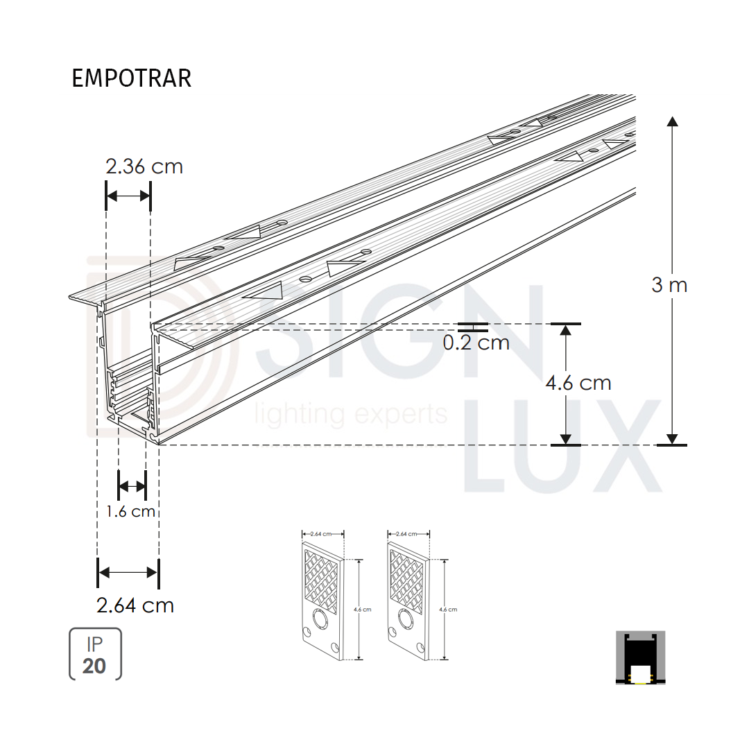riel-magnetico-para-empotrar-o-suspender-marca-ilumileds-ILUTMAG6246ETRIM-medidas riel-magnetico-para-empotrar-o-suspender-marca-ilumileds-ILUTMAG6246ETRIM-medidas