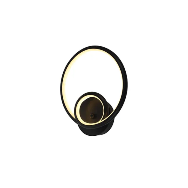 lampara-de-pared-led-inteligente-LUXICA-DESIGNLUX-CIRQUEL-BD9303-NEGRO