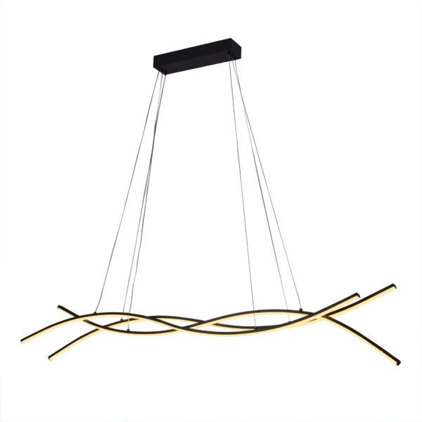 LAMPARA-LED-COLGANTE-LUXICA-OMEGA-ROOTS-9914-9915-negro