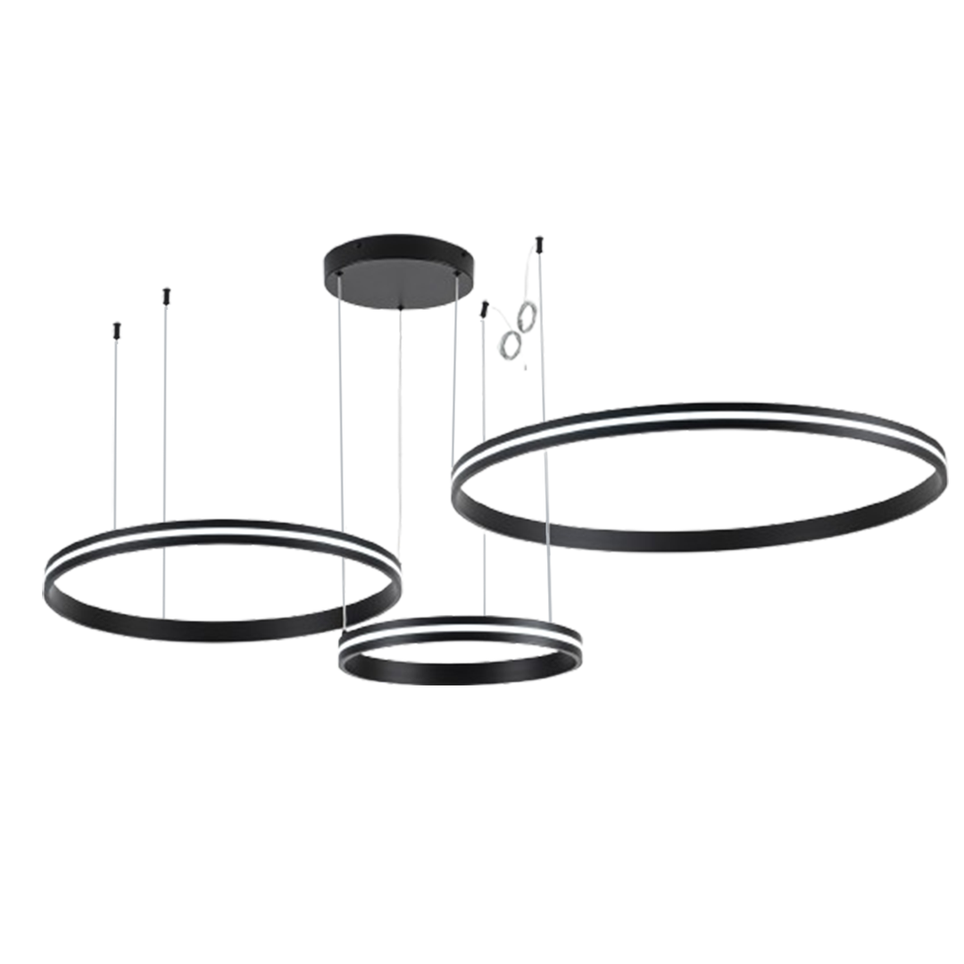 Lámpara colgante Led a control remoto compatible con Tuya Smart, Alexa y Google Assistant GIO