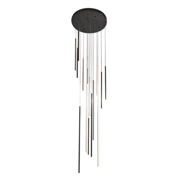 CASCADE-9289-LAMPARA-COLGANTE-LED-DE-DOBLE-ALTURA-COLOR-NEGRO-LUXICA-DESIGNLUX