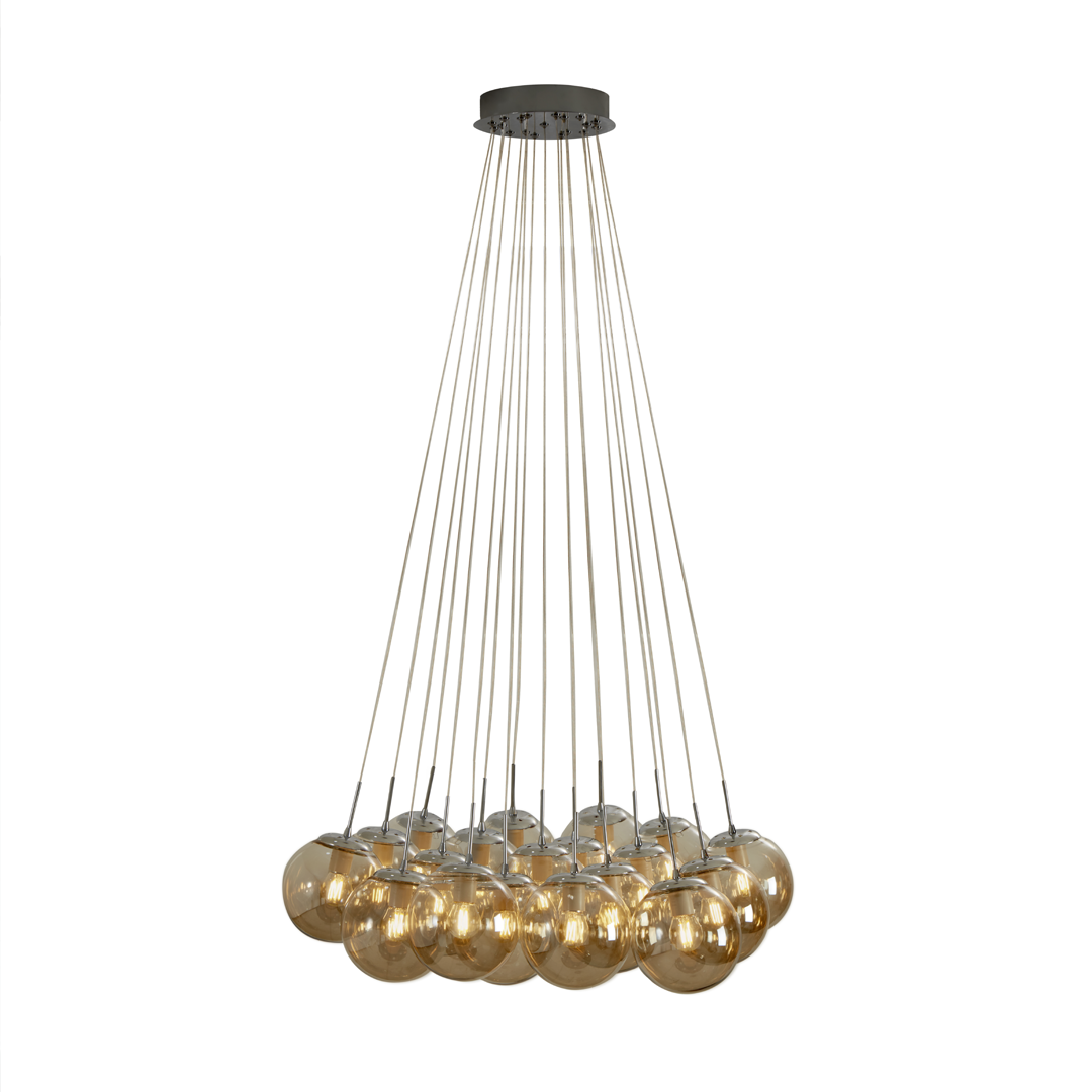 lampara-colgante-moderno-19-luces-STORM-8227-cromo-ambar lampara-colgante-moderno-19-luces-STORM-8227-cromo-ambar