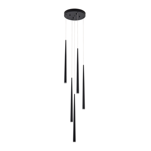 lampara-colgante-led-color-negro-MODENA-Q91625-BK-QUOR-luminarios-suspendido-cascada-5-luces