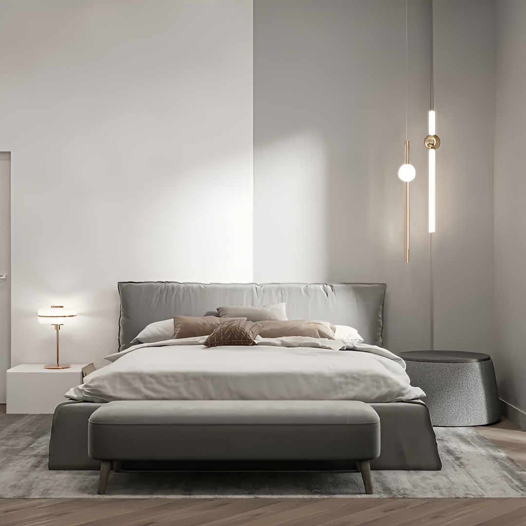 lampara-colgante-led-moderna-minimalista-color-oro-CRUZE-Q10051-GD-QUOR-Luminario-suspendido-led-futurista-ambiente