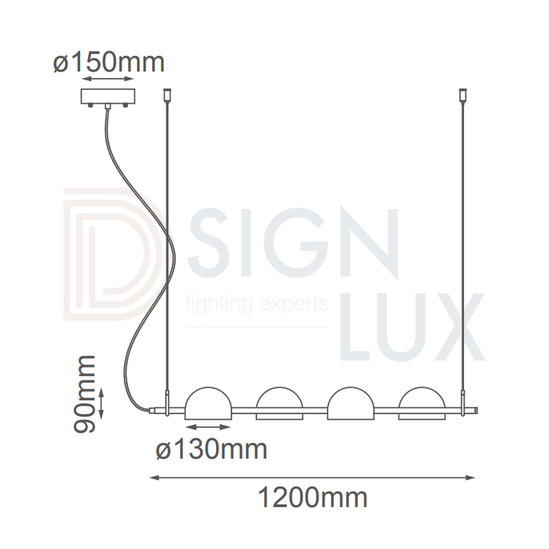 Lampara-colagnte-LED-color-negro-4-luces-Q74824-BK-ARCADIA-QUOR-LAMPARA-SUSPENDIDA-medidas Lampara-colagnte-LED-color-negro-4-luces-Q74824-BK-ARCADIA-QUOR-LAMPARA-SUSPENDIDA-medidas