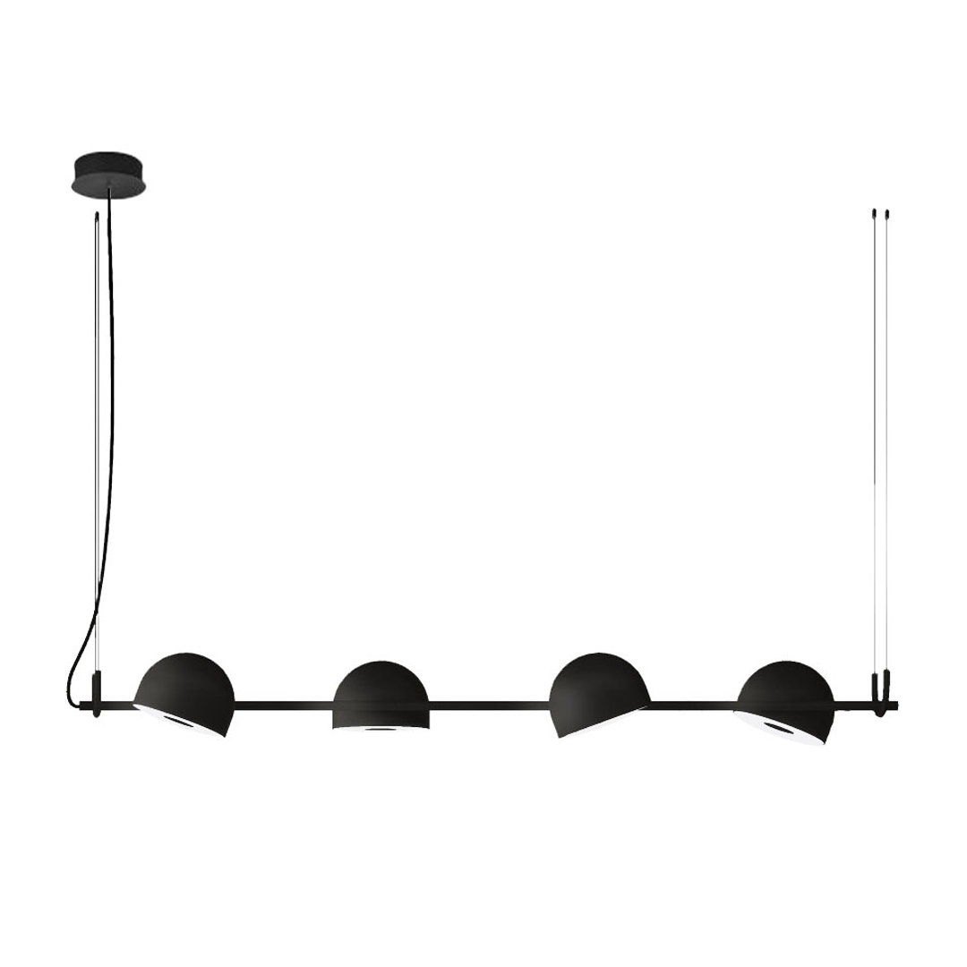 Lampara-colagnte-LED-color-negro-4-luces-Q74824-BK-ARCADIA-QUOR-LAMPARA-SUSPENDIDA Lampara-colagnte-LED-color-negro-4-luces-Q74824-BK-ARCADIA-QUOR-LAMPARA-SUSPENDIDA
