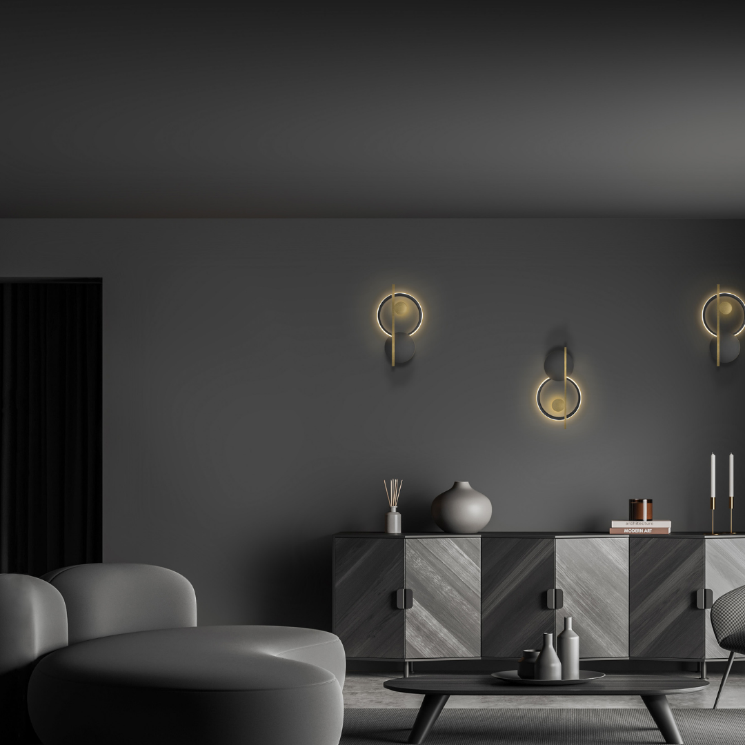 lampara-para-pared-led-color-negro-y-oro-minimalista-tienda-de-lamparas-designlux-lampara-de-pared-estilo-europeo-ilumileds-ambiente