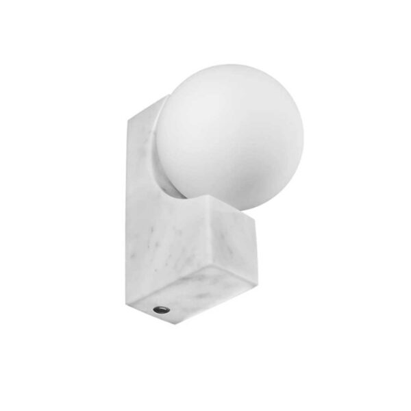 lampara-de-pared-con-esfera-Roque-Marmol-ILUEUR054G9MBCR-ilumileds-line-stone-tienda-de-lamparas-designlux-luminario-de-pared