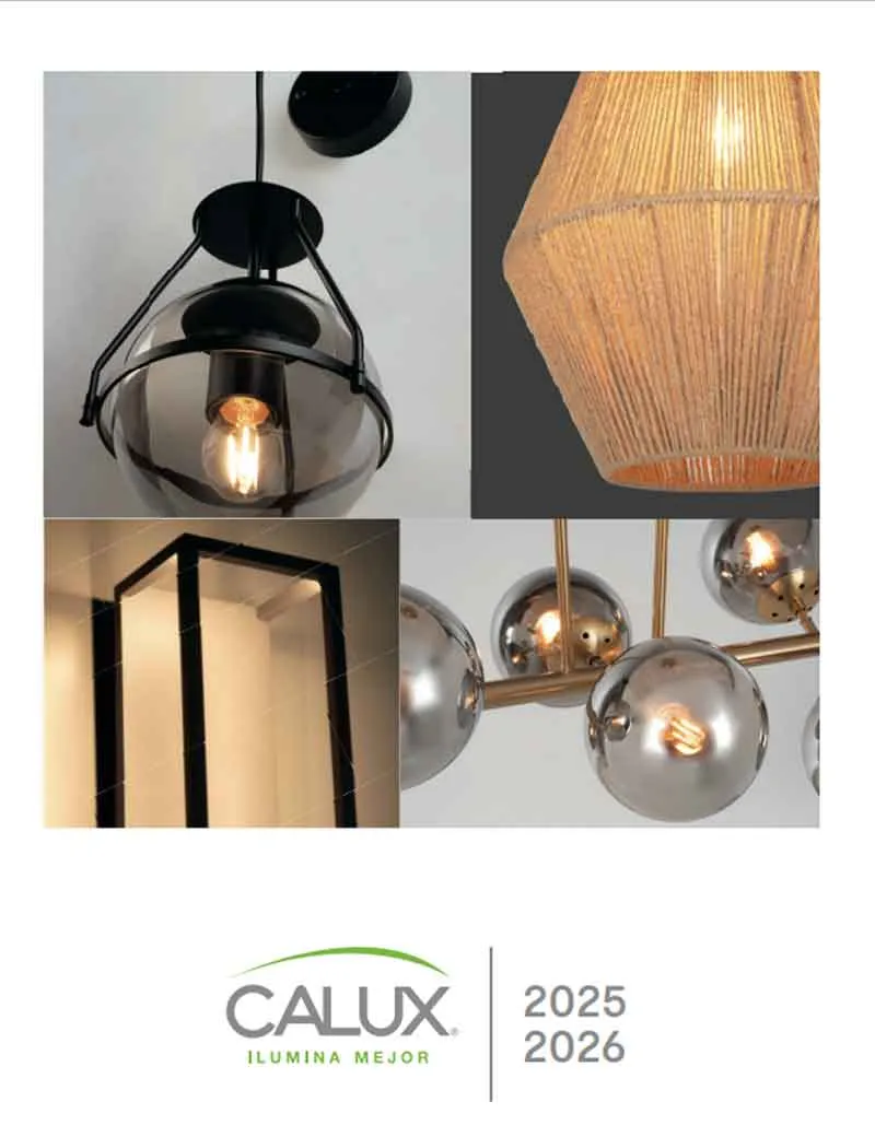 catalogo de lamparas calux