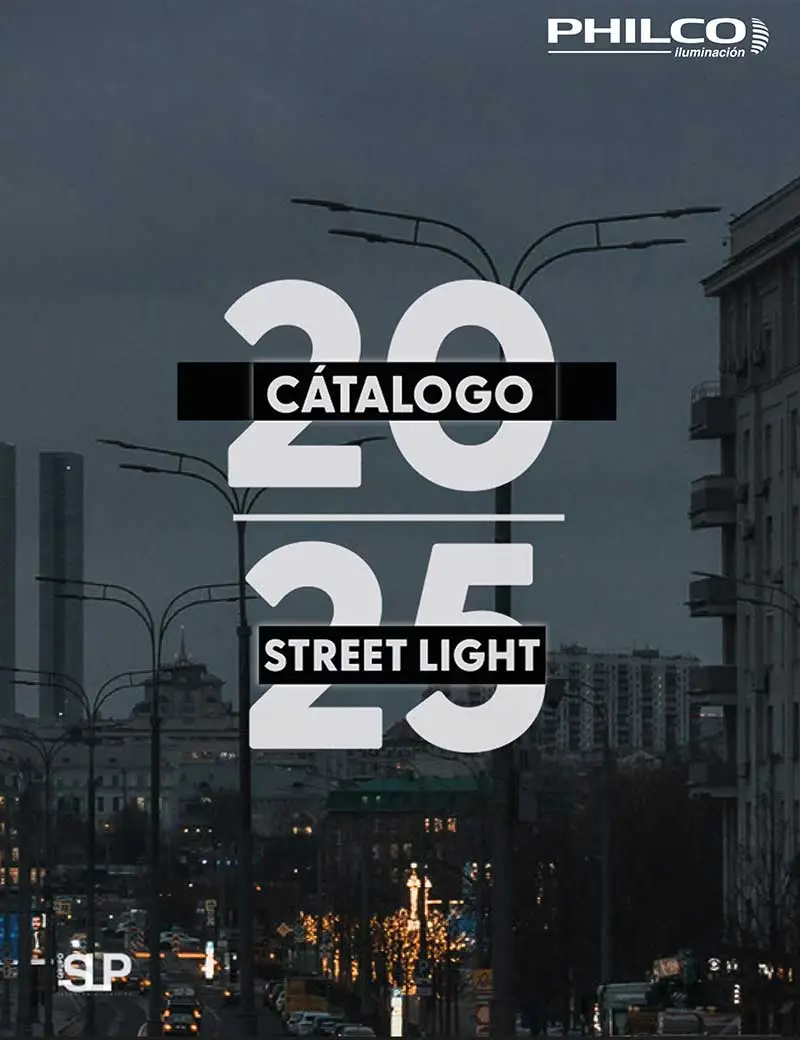 catalogo de lamparas philco street lighting