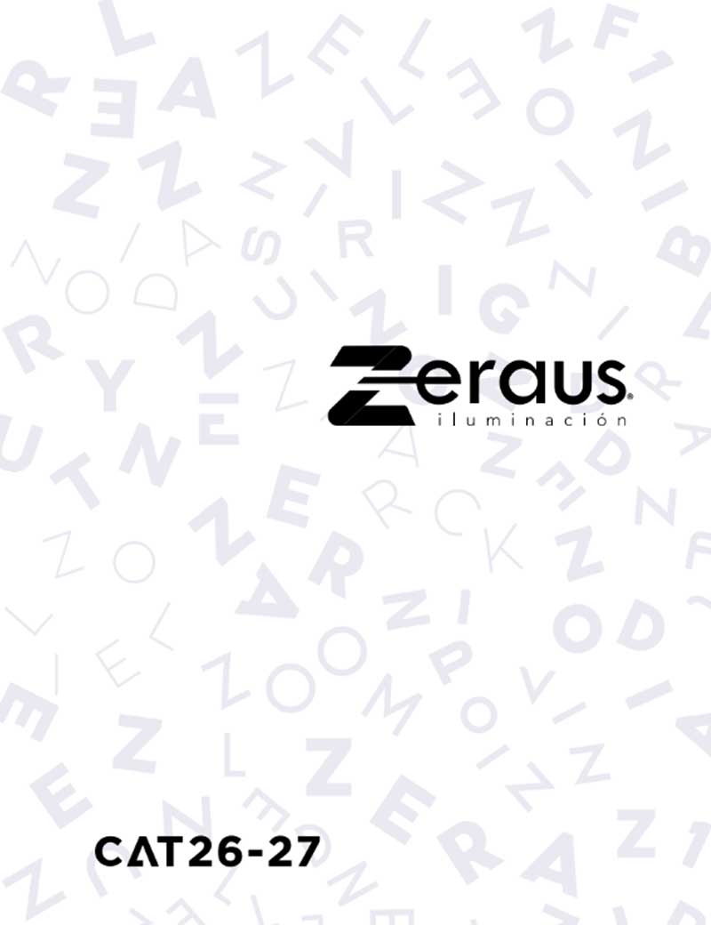 catalogo de lamparas zeraus