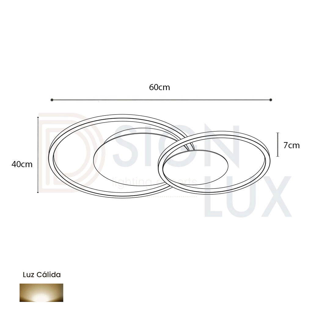 Lámpara-de-mesa-aro-LED-de-acero-y-madera-tienda-de-lamparas-designlux-luminaria-led-205747A-palma-eglo-medidas